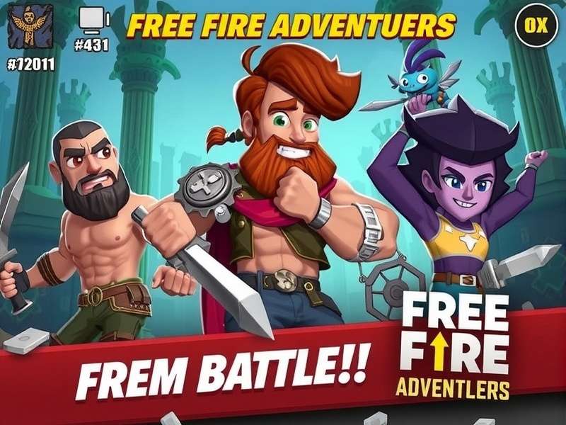 Free Fire Adventurers - Intense Battle in Indian-Themed Map Free Fire Adventurers Battle Scene
